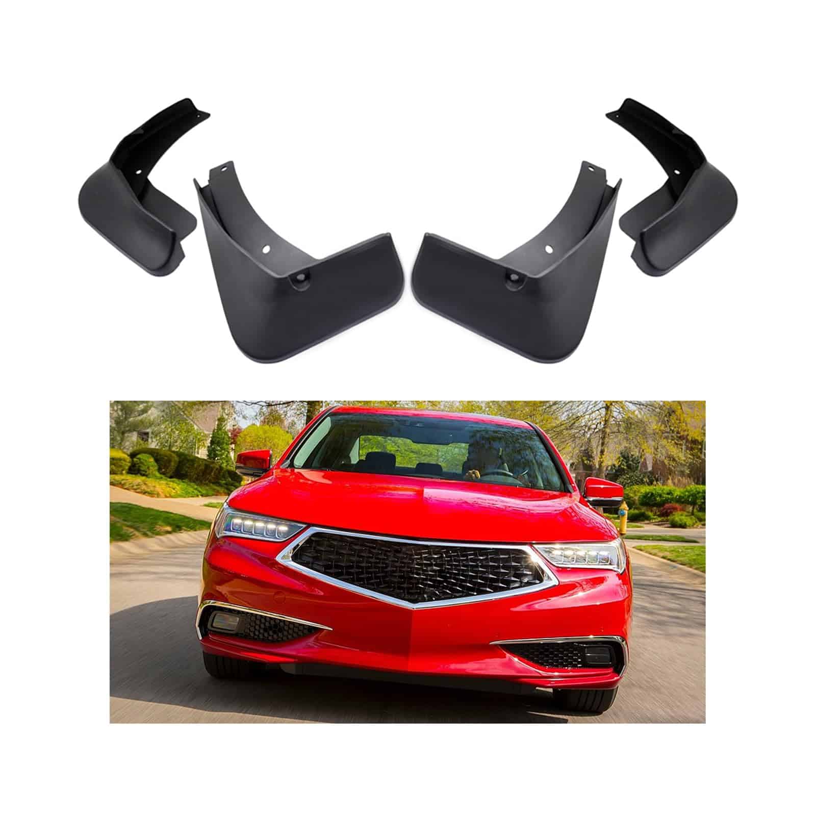 MOERTIFEI Guardabarros Guardabarros Guardabarros -Negro