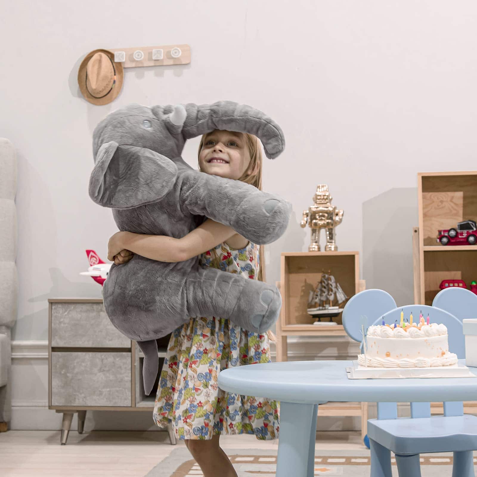 Peluche de elefante relleno Homily 24 PULGADAS - Imagen 4