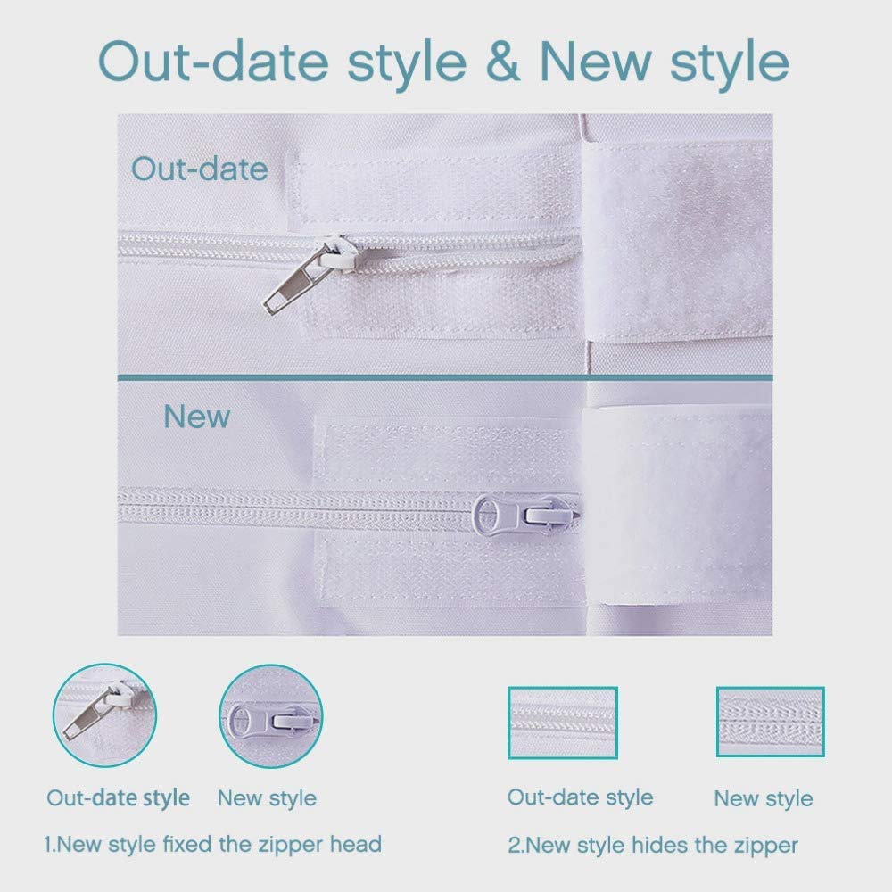 Bedecor Set de 2 Protector de Colchón con Cierre para Cama - Imagen 5