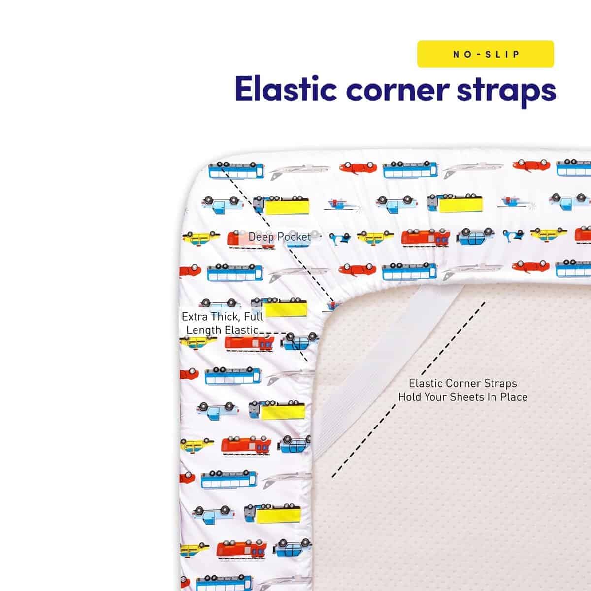 Juego de Sábanas Infantiles 1500 Supreme Kids - Colorido y - Imagen 6