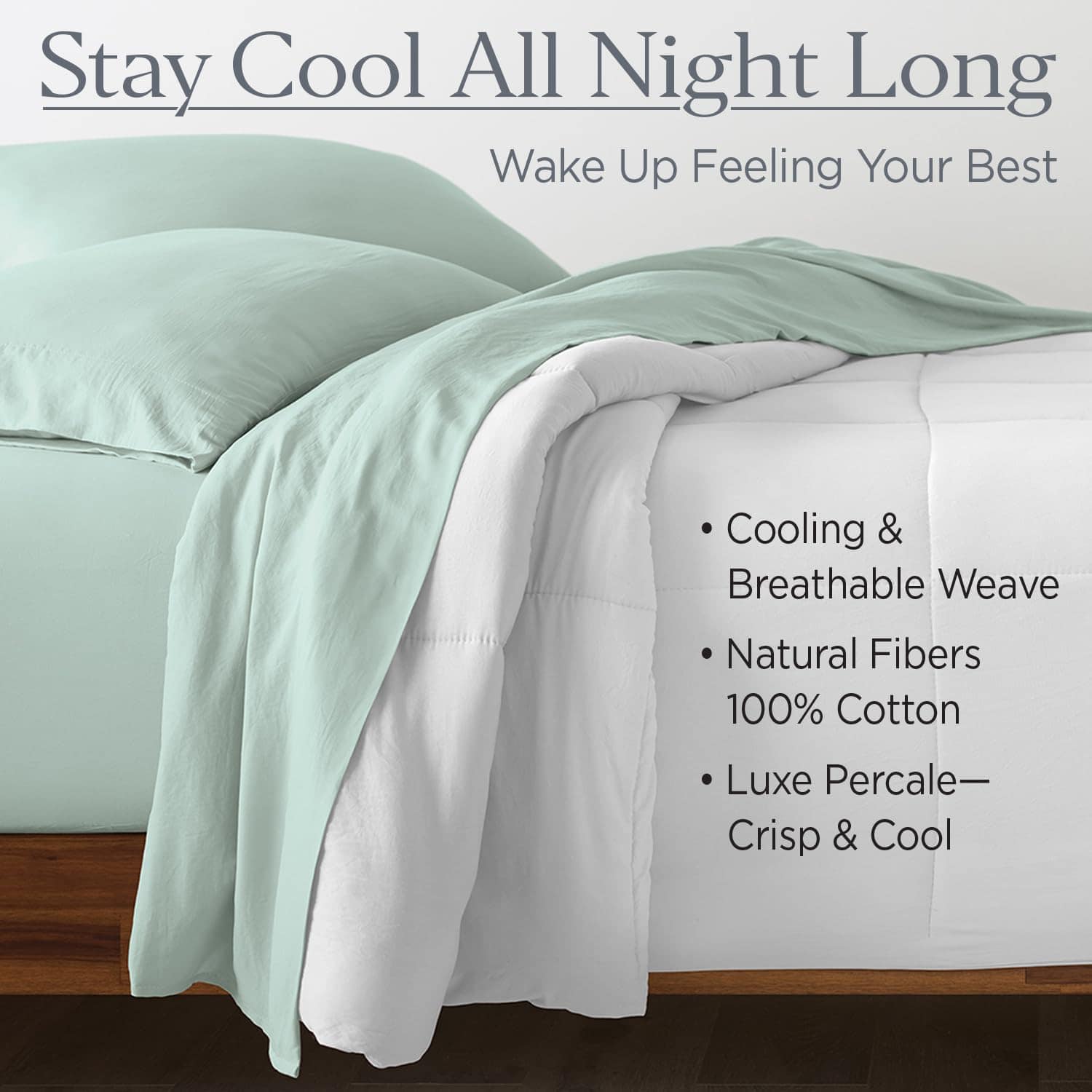 Conjunto de Sábanas de Algodón Percale 100% Ella Jayne - Imagen 4