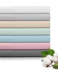 Ella Jayne Luxury Collection - Juego de sábanas de percal