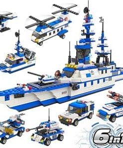 WishaLife 1169 Piezas Estación de Policía de la Ciudad Kit