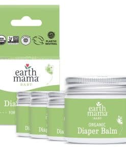 Bálsamo orgánico para pañales Earth Mama 2 onzas | Crema