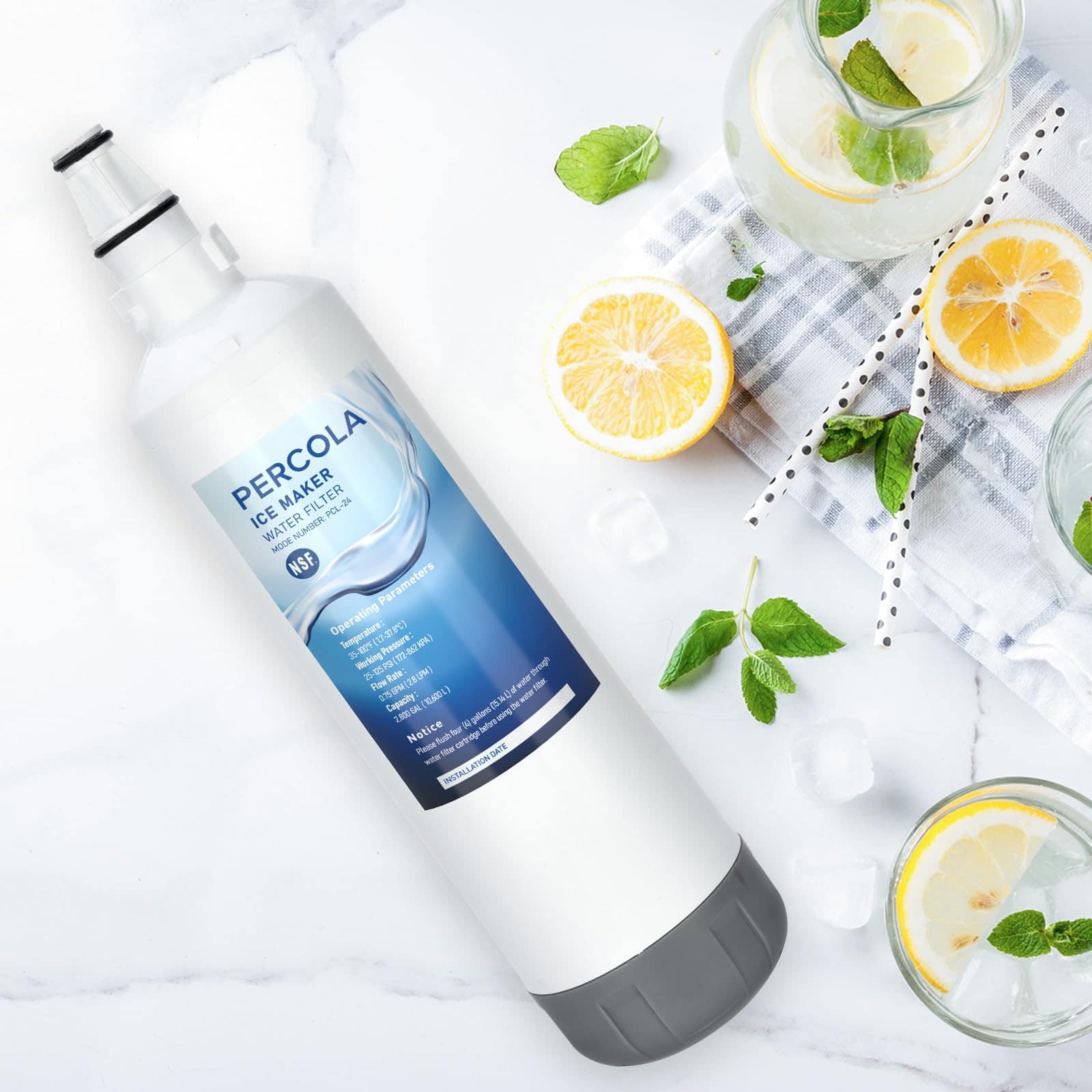 Filtro de agua para fabricador de hielo PERCOLA Sub-Zero - Imagen 8