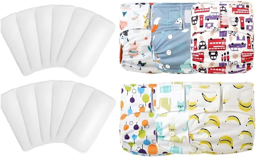 Pañales de Tela KaWaii Baby para Recién Nacidos,