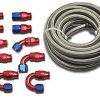 Kit de Manguera de Combustible de Acero Inoxidable y