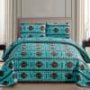 Colcha de Cama Estampada del Suroeste JABA Design 3 Piezas