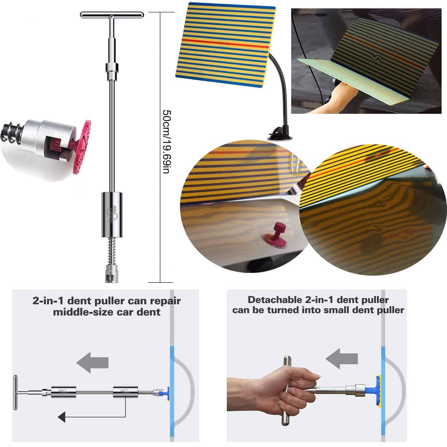 Set de Herramientas Completo para Reparación de Abolladuras - Imagen 5