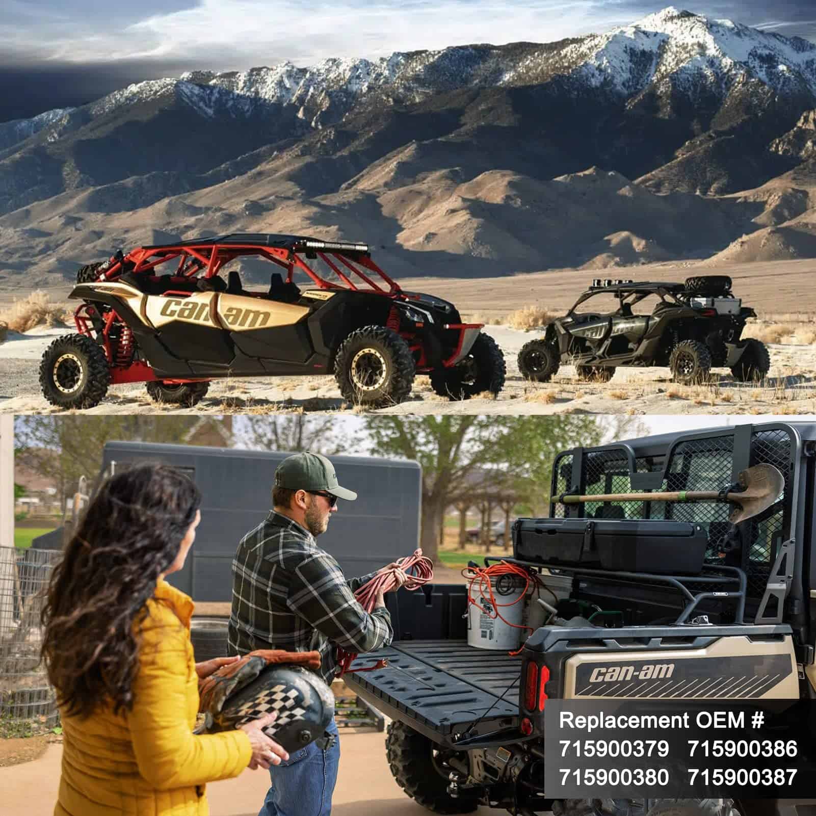 Pastillas de Freno para Can-Am Maverick X3 & X3 Max 4x4 XRS - Imagen 3