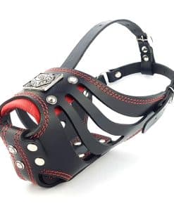 Mordaza de Canasta Bestia ''Eros'' Negro & Rojo