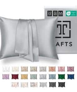 Funda de Almohada de Seda de Morera 100% Pura de 22 mm de