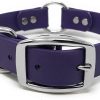 Collar de perro morado impermeable pequeño de Regal Dog