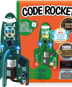 Juguete de Codificación Code Rocket para Niños 8+. Niñas y