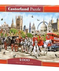 Rompecabezas de 4000 piezas CASTORLAND, Orgullo de Londres,