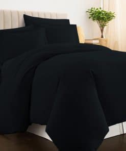 Juego de Funda de Edredón King de Pizuna Pure 100% Algodón,