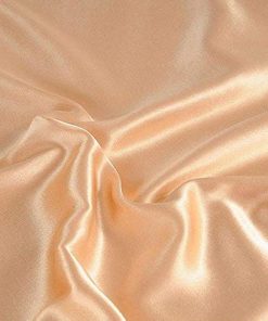 Juego de Sábanas de Seda Satinada 100% -Durazno