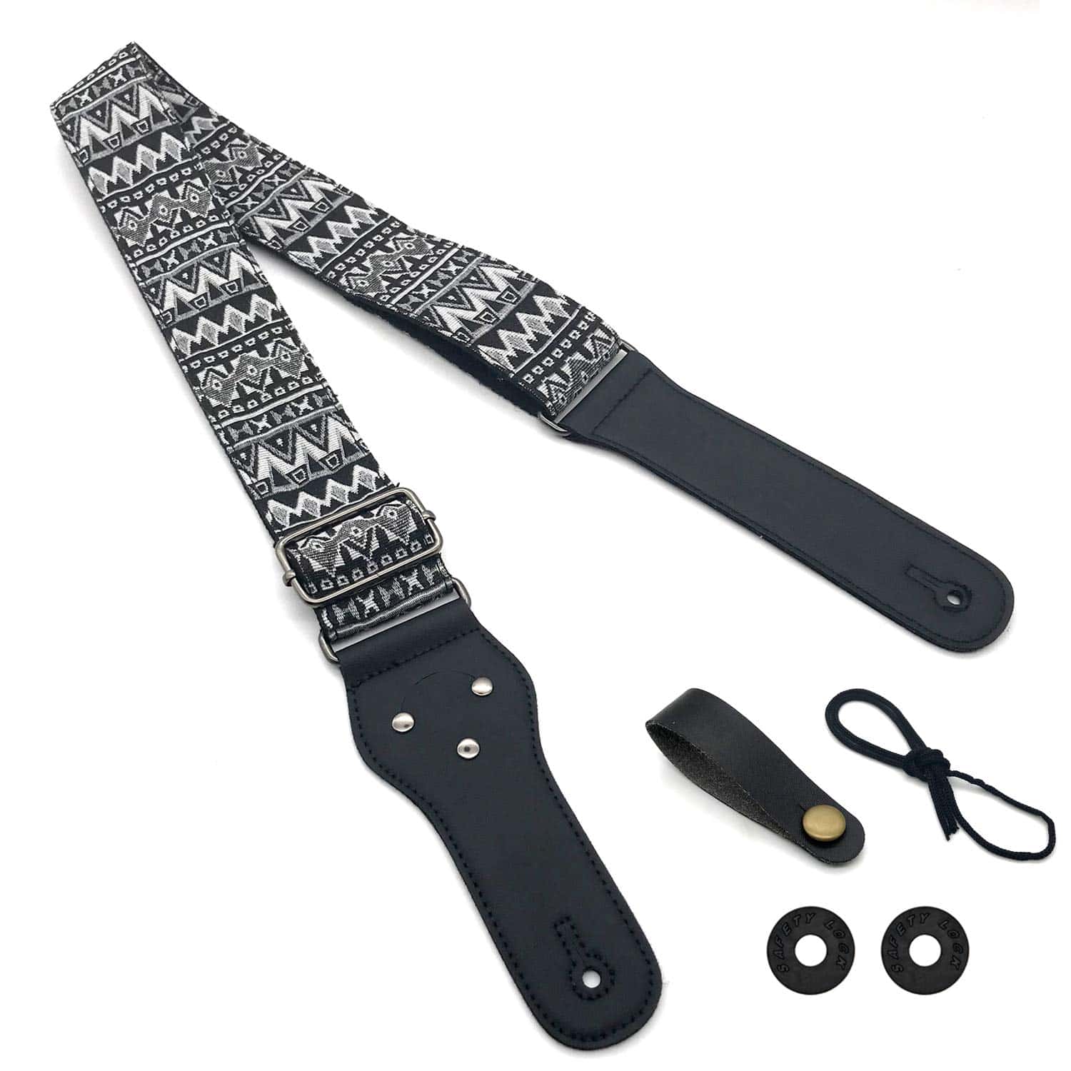 Correa ajustable para guitarra Poromoro con 2 trabillas