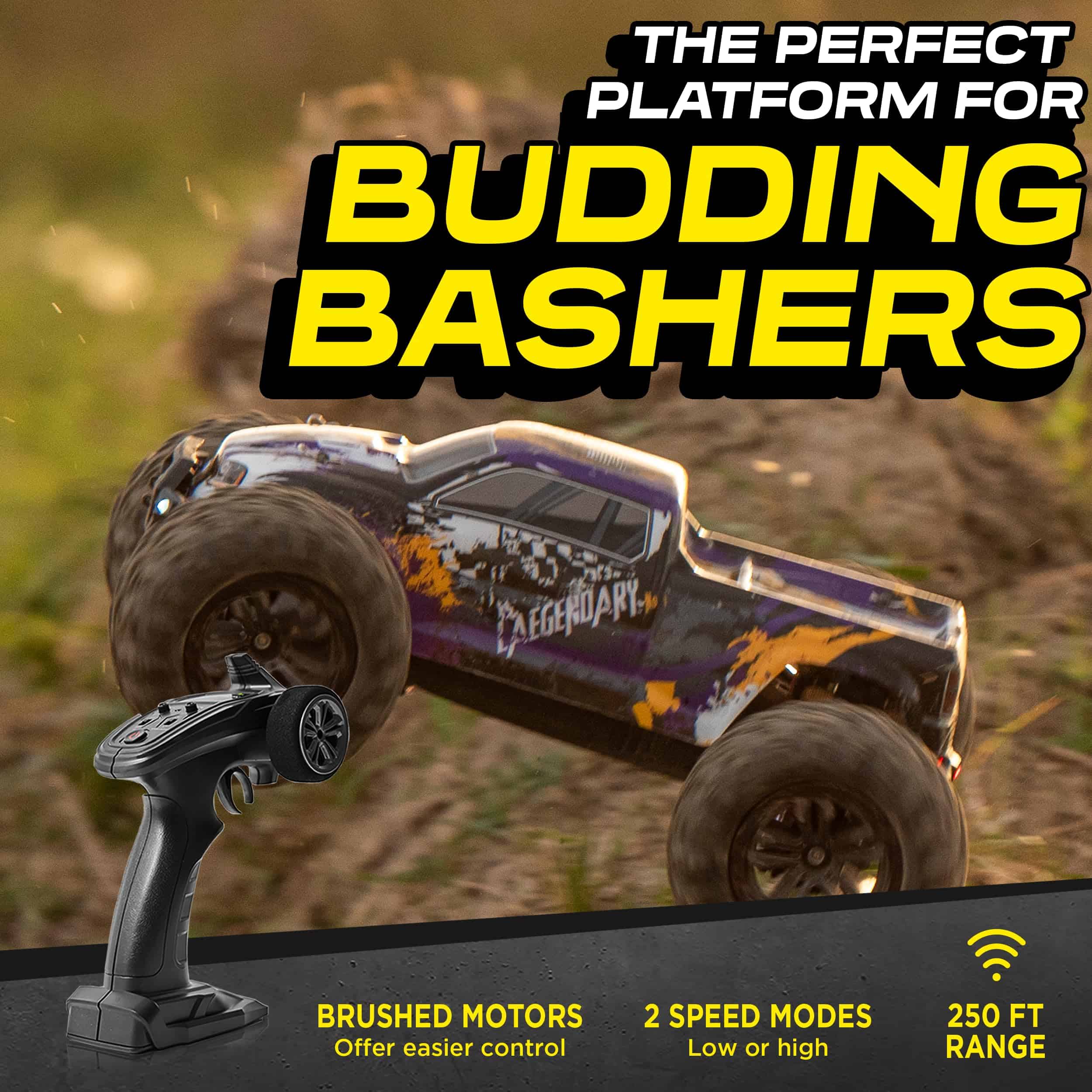 Coche de Control Remoto LAEGENDARY, Coche RC de Calidad - Imagen 8