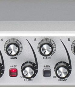 Preamp de Micrófono Tascam Series 8p Dyna para Grabación, 8