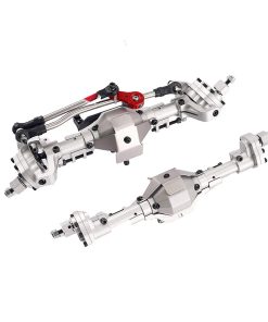 Juego de ejes de portal delanteros / traseros de aluminio