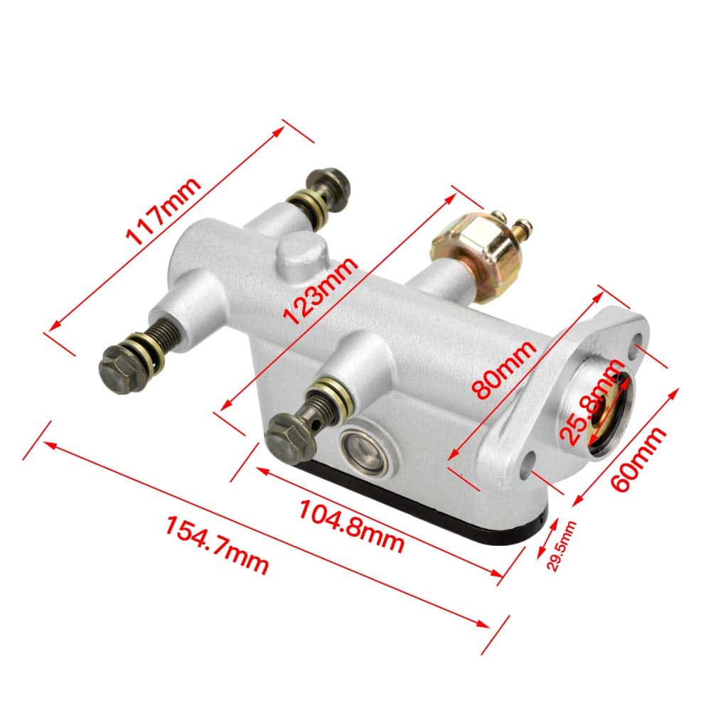 Cilindro Maestro de Freno para UTV ATV Go Kart Buggy 150cc - Imagen 6