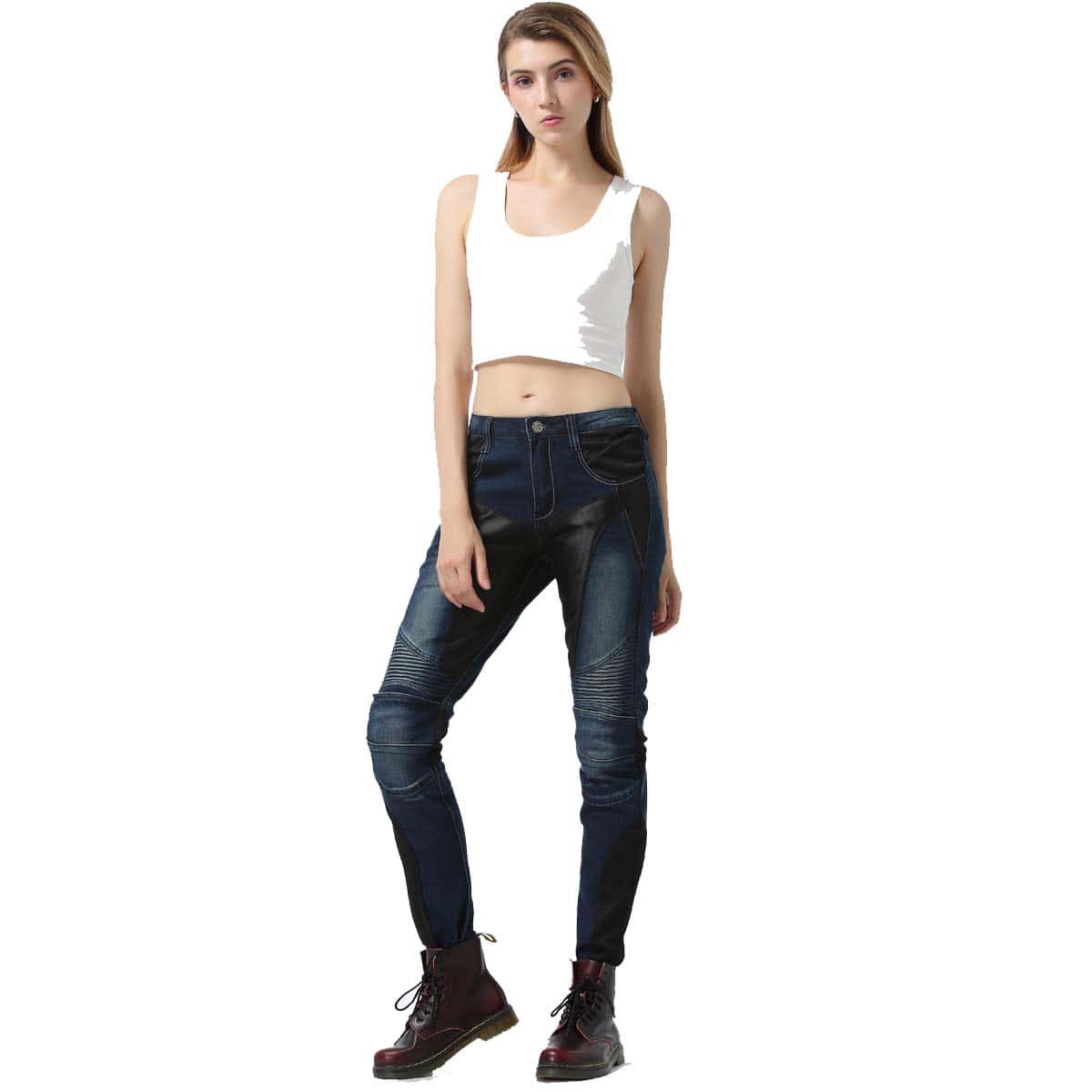 Pantalones de Moto para Mujer Takuey con Rodilleras y - Imagen 7