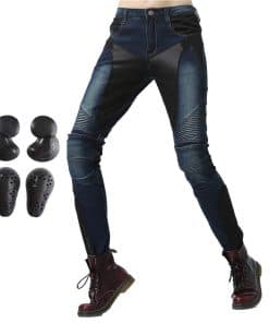 Pantalones de Moto para Mujer Takuey con Rodilleras y