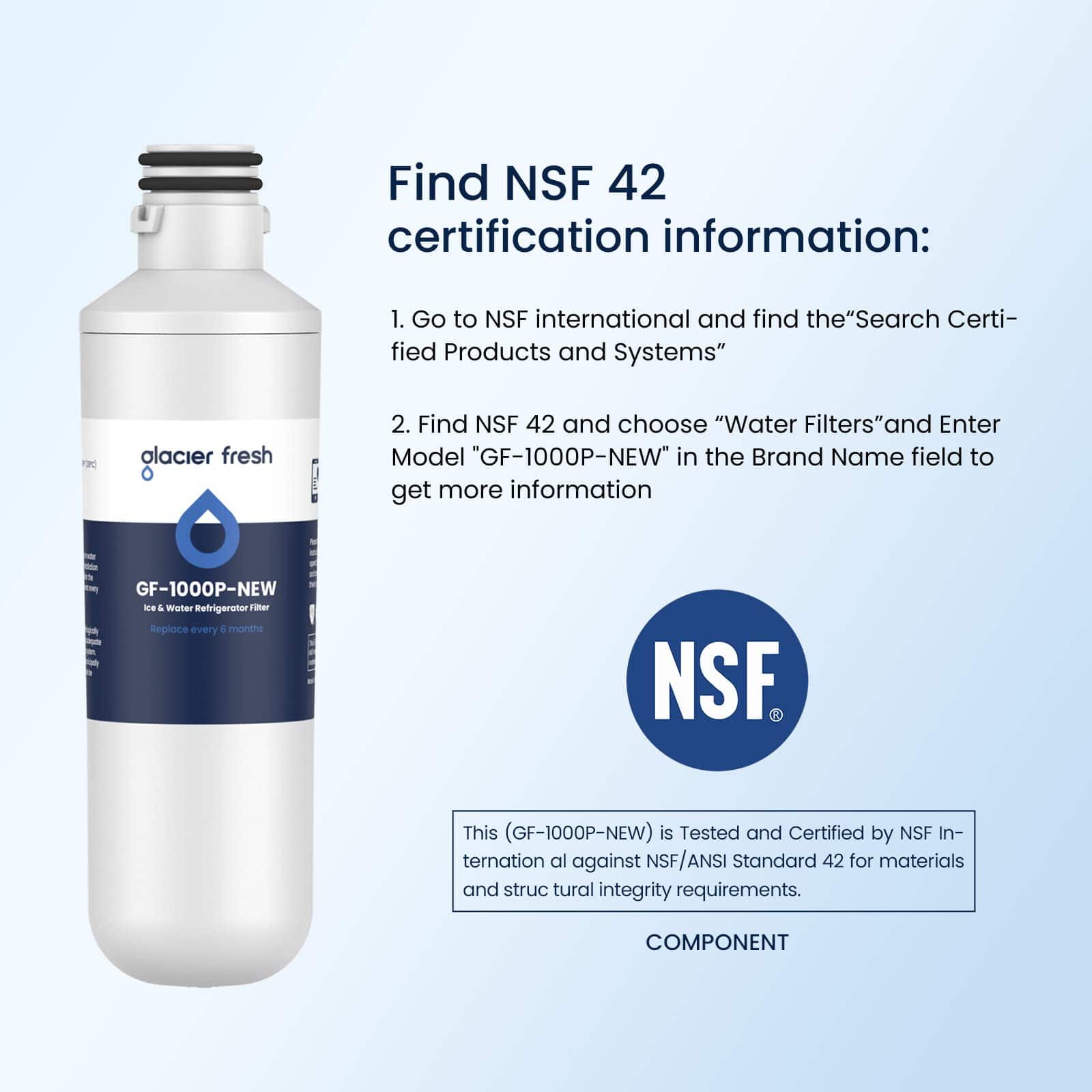 Filtro de Agua de Repuesto GLACIER -Blanco - Imagen 5