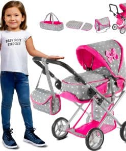 Cochecito de muñecas Kinderplay | Cochecito de bebé |