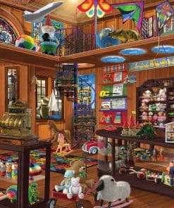 Rompecabezas de 1000 Piezas Toy Shop Seek and Find de White