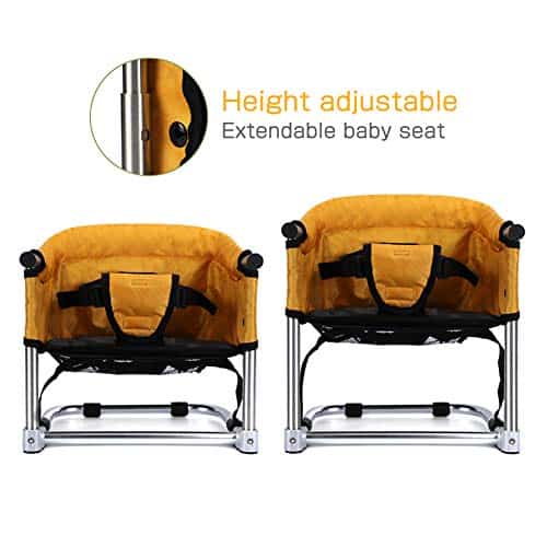 Asiento Elevador para Mesa: Silla Booster Portátil para - Imagen 4