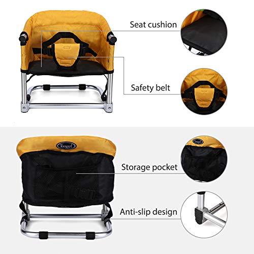 Asiento Elevador para Mesa: Silla Booster Portátil para - Imagen 5