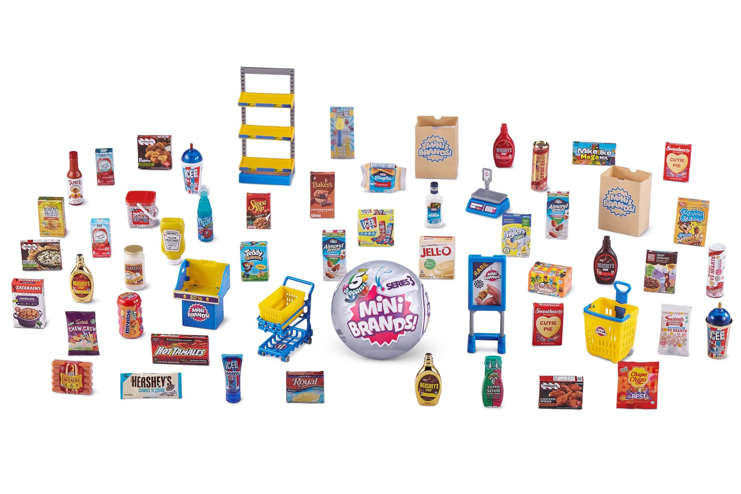 5 Surprise Mini Brands Mini Mart Playset Series 3 by ZURU - Imagen 7