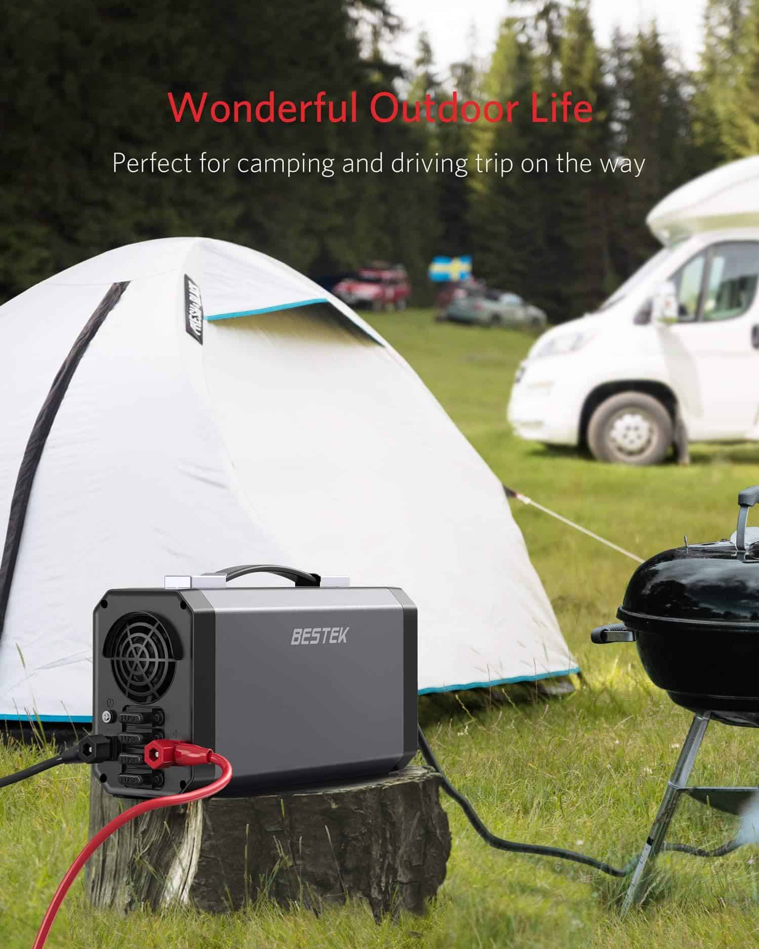 Inversor de corriente de onda sinusoidal pura BESTEK 1000W - Imagen 5