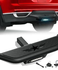 YZONA Tow Hitch Step Trailer para Receptor de 2 Pulgadas,