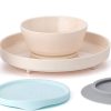 Set Miniware Little Foodie con tazón de cereal, plato