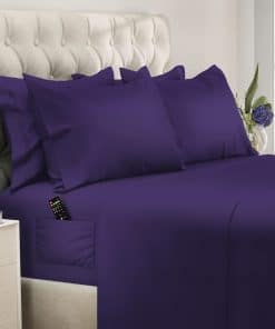 Juego de Sábanas California King DREAMCARE -Morado