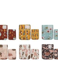 Paquete de 6 Pañales de Tela para Bebés Recién Nacidos