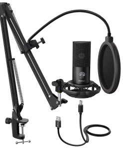 Micrófono de condensador USB FIFINE para estudio de