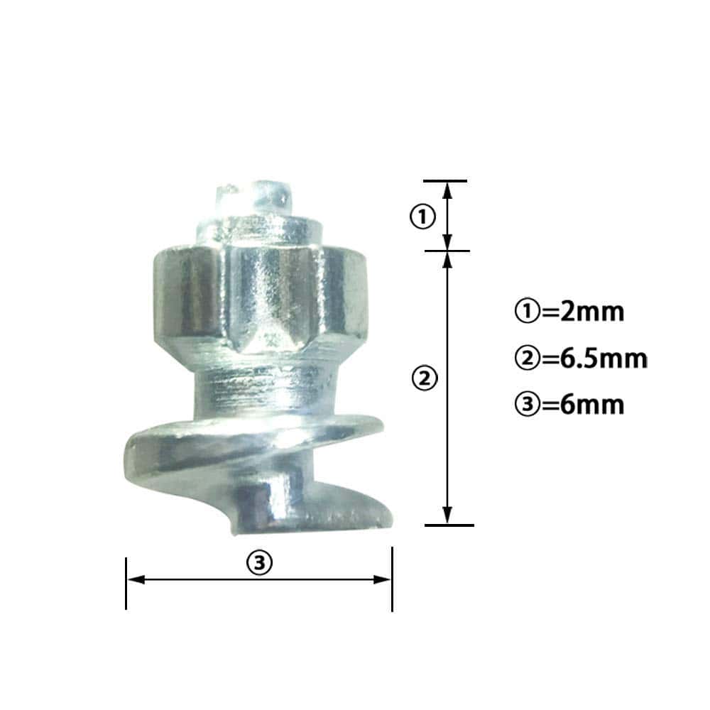 Perno de Neumático con Rosca Marrkey, Cuerpo de Acero con - Imagen 3