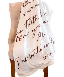 Manta de lanzamiento con múltiples escrituras Double Creek