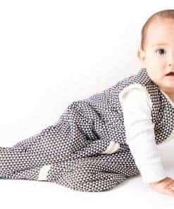 Saco de dormir de algodón orgánico Malabar Baby, ligero TOG