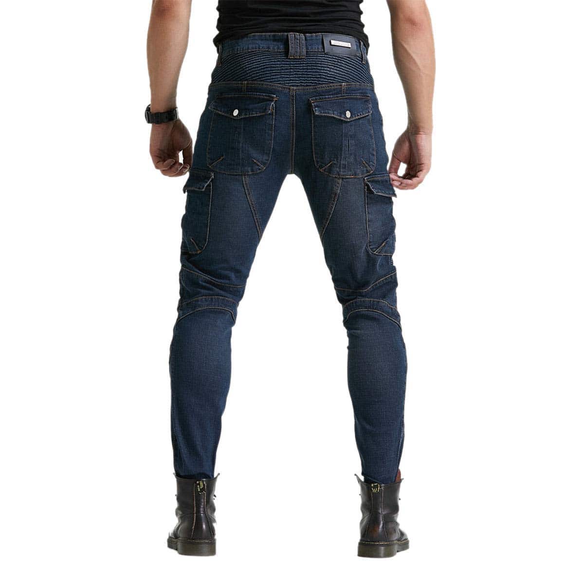 Pantalones de Moto para Hombre Vaqueros Protección con - Imagen 4