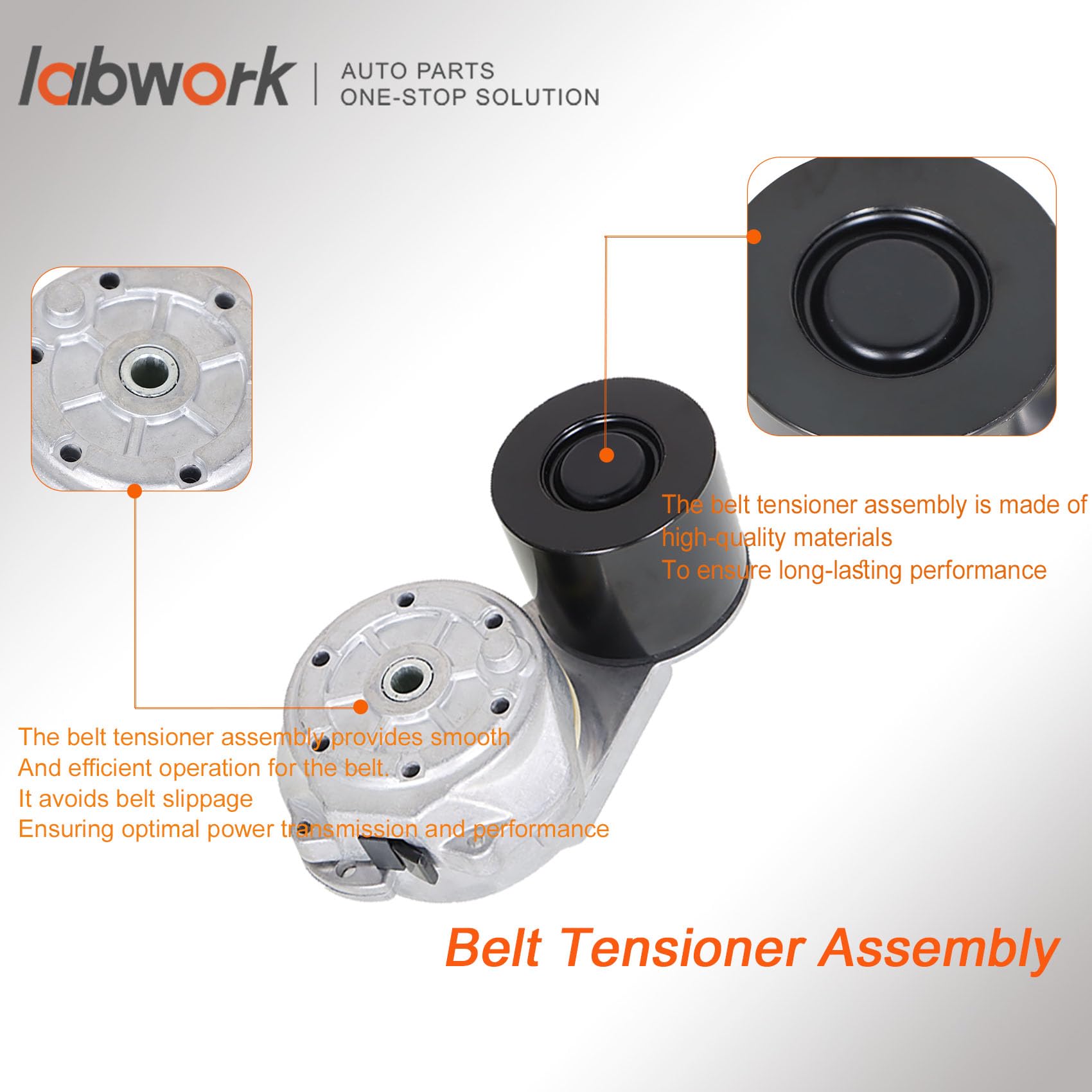 Ensamblaje de tensor de correa de repuesto para Cummins ISX - Imagen 8