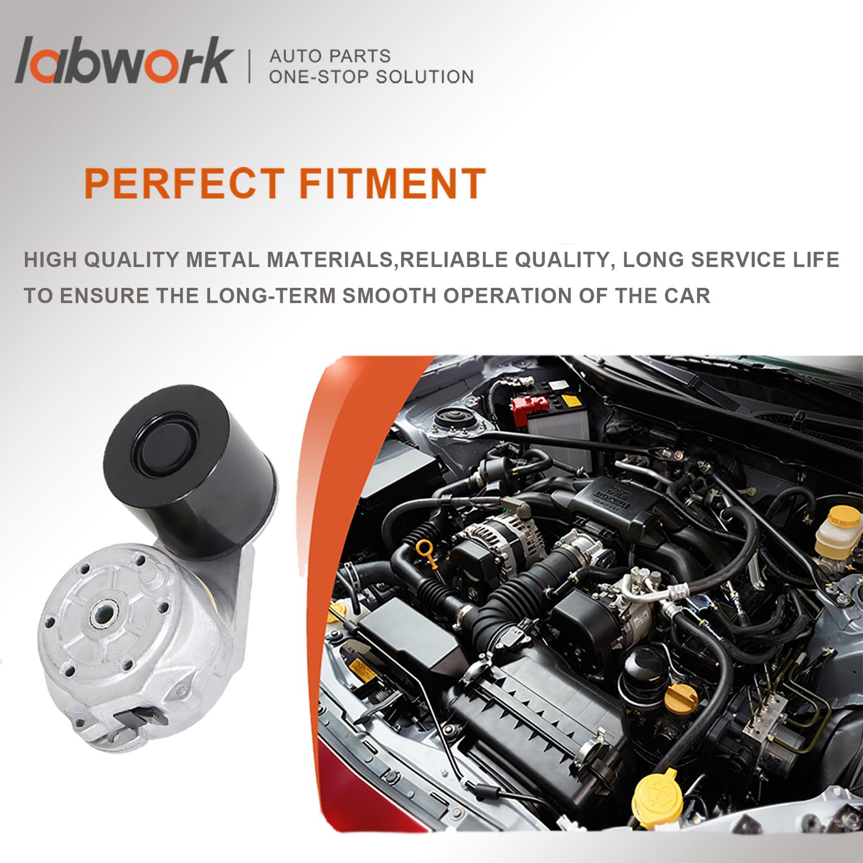 Ensamblaje de tensor de correa de repuesto para Cummins ISX - Imagen 5