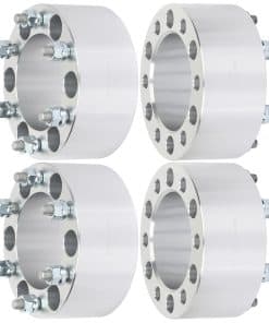 ECCPP (2 Pares) Separadores de Rueda de 6 Birlos de 3"