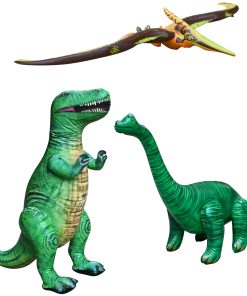 Jet Creations Paquete de 3 Dinosaurios Inflables T-Rex