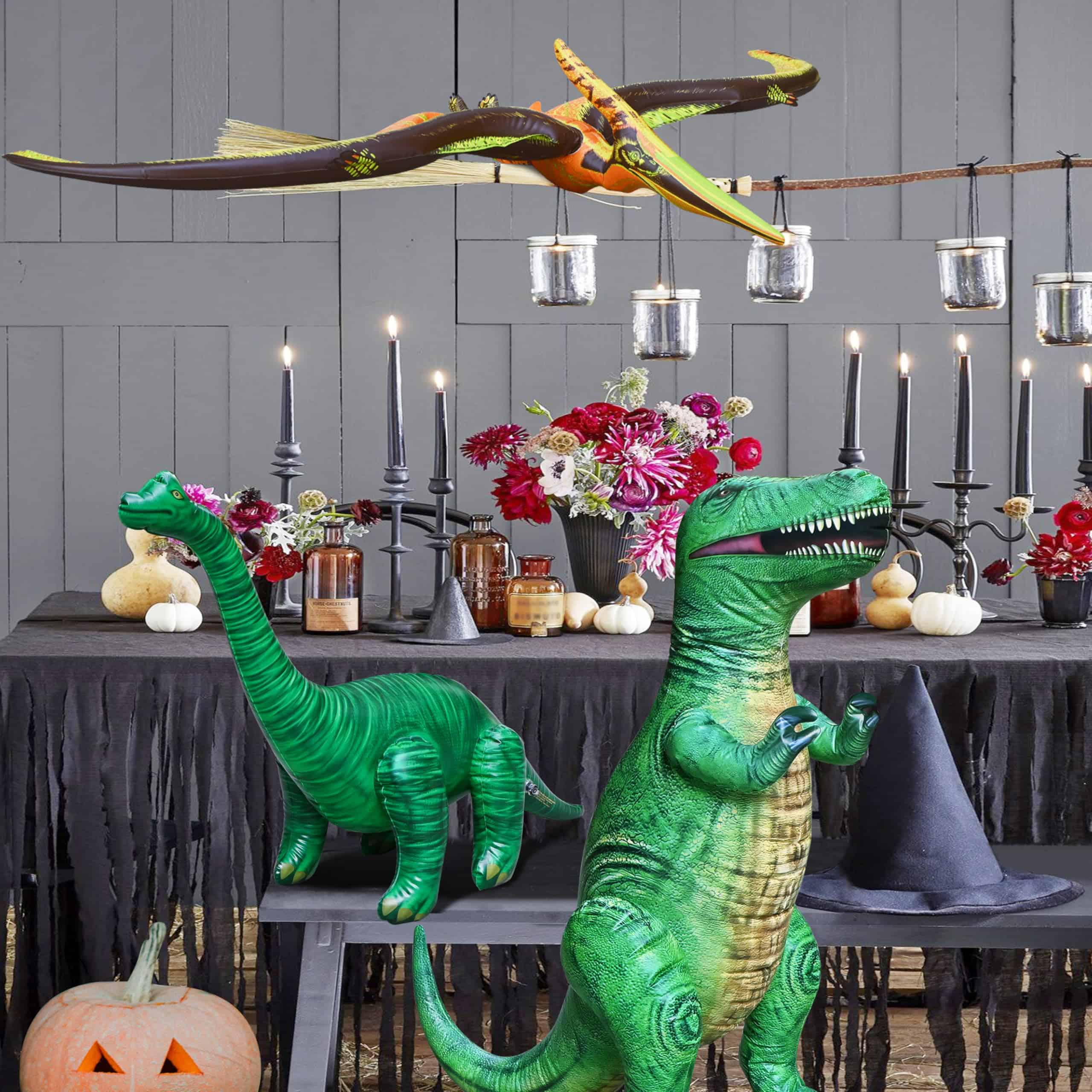 Jet Creations Paquete de 3 Dinosaurios Inflables T-Rex - Imagen 8