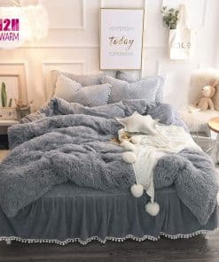 Juego de Funda Nórdica MUKKA de Pelo Largo y Esponjoso